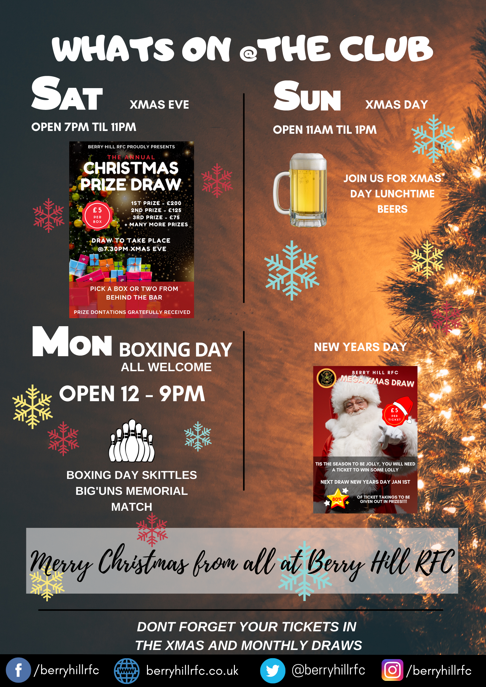 Berry Hill Rugby Football Club – Home of the Deers #UPTHEDEERS